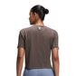 Women's Micromesh Cropped Tee - Cocoa