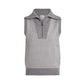Women's Peterson 1/2 Zip Knit - Grey Melange/White