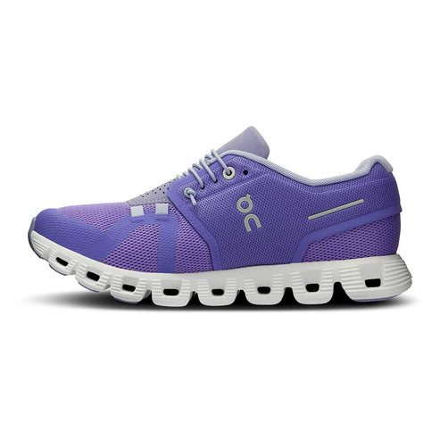 Women's Cloud 5 Running Shoe - Blueberry/Feather - Regular (B ...