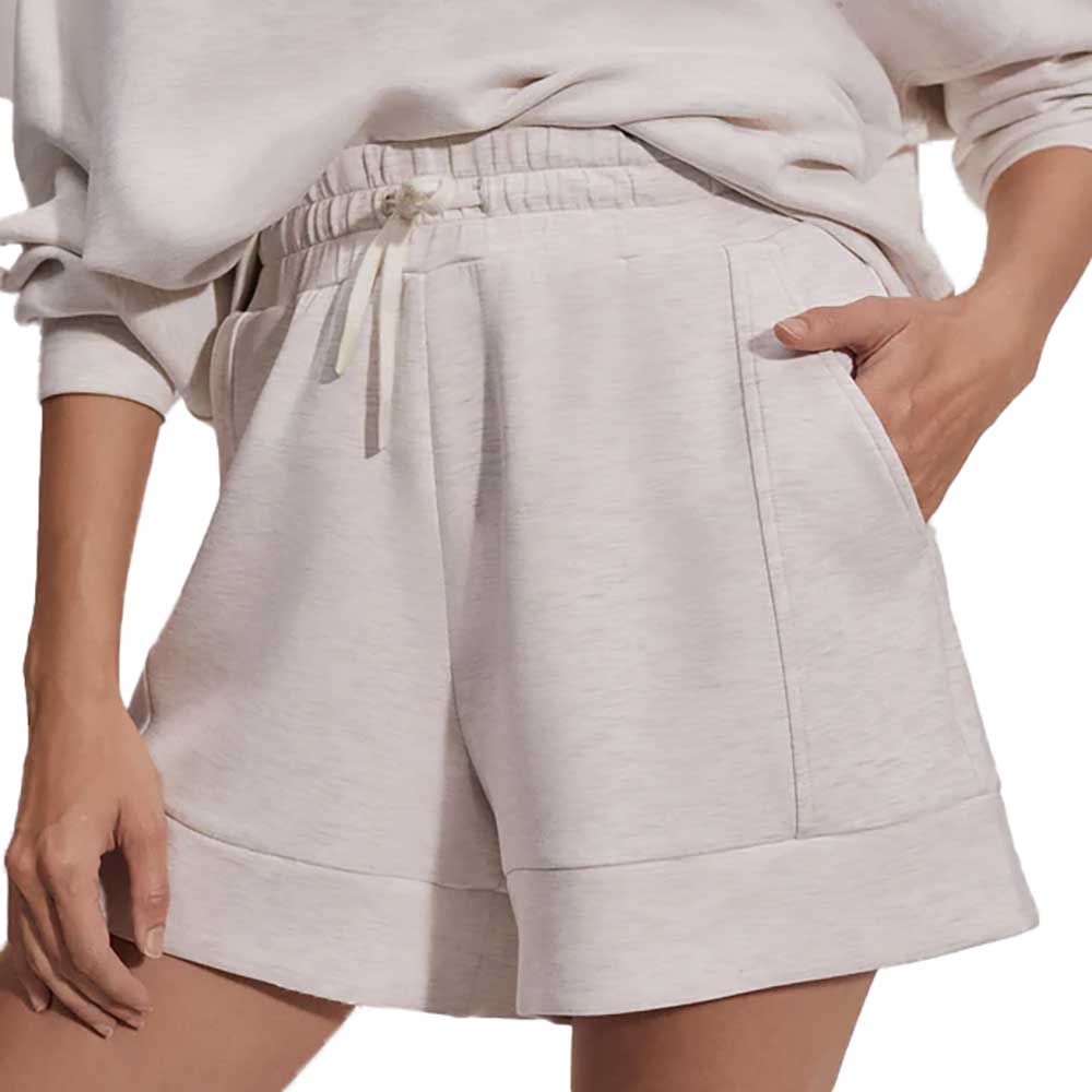 Women's Atrium High Rise Short 4.5" - Ivory Marl