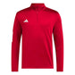 Men's 1/2 Zip Pullover - Team Power Red/White