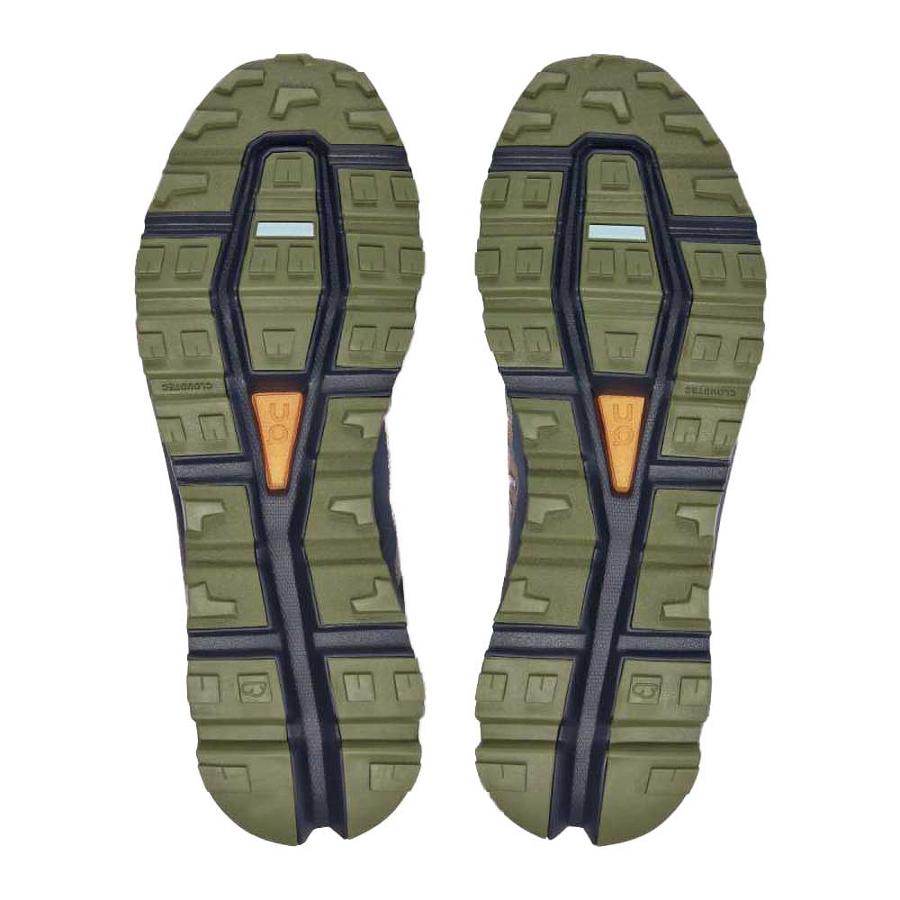Men's Cloudvista Trail Running Shoe- Midnight/Olive- Regular (D)