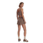 Women's Kallin Running Short 3" - Deep Taupe