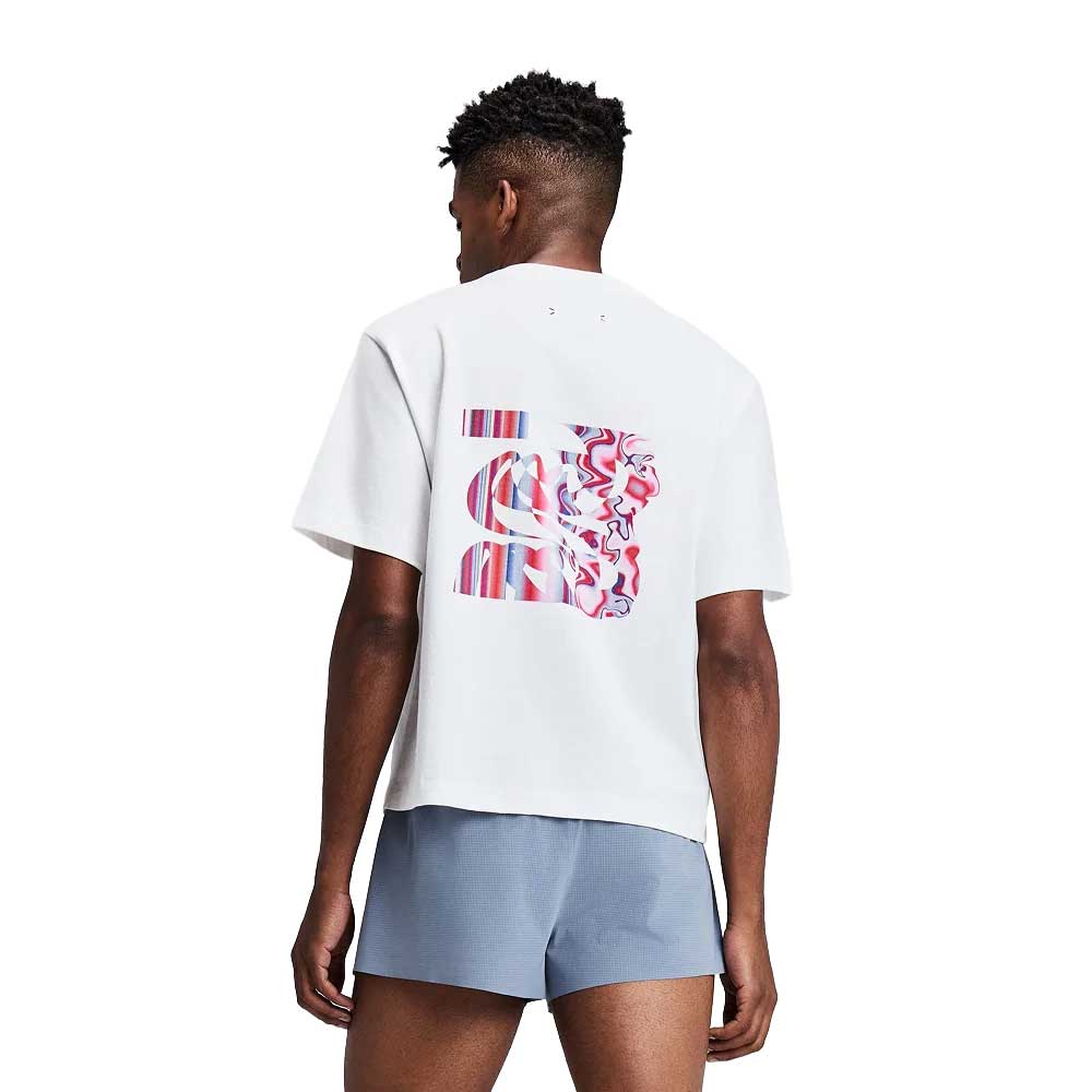 Crewneck Heavyweight Abbreviated Tee - White