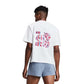 Crewneck Heavyweight Abbreviated Tee - White