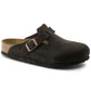 Boston Soft Footbed Suede - Mocha - Medium/Narrow