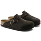 Boston Soft Footbed Suede - Mocha - Medium/Narrow