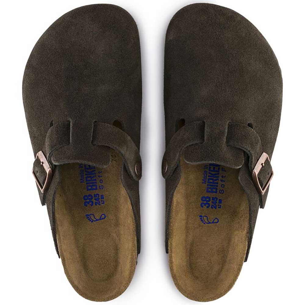 Boston Soft Footbed Suede - Mocha - Medium/Narrow