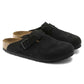 Boston Soft Footbed Suede - Black - Regular/Wide
