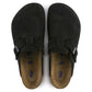 Boston Soft Footbed Suede - Black - Regular/Wide