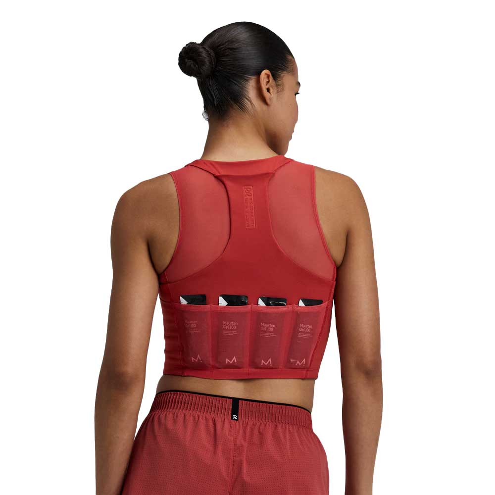 Women's Stamina Lyra Race Crop - Rusted Apricot