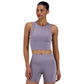Women's Stamina Lyra Race Crop - Violet Fog