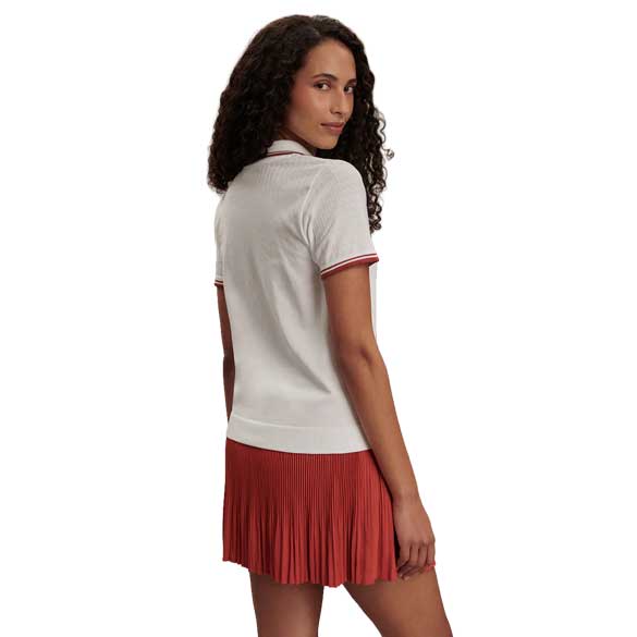 Women's Mickey Seamless Polo - White