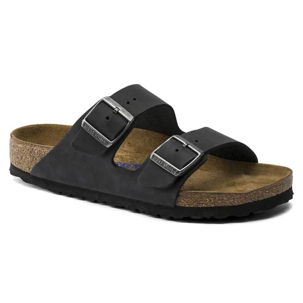 Arizona SFB Oiled Leather Sandal - Black - Medium/Narrow