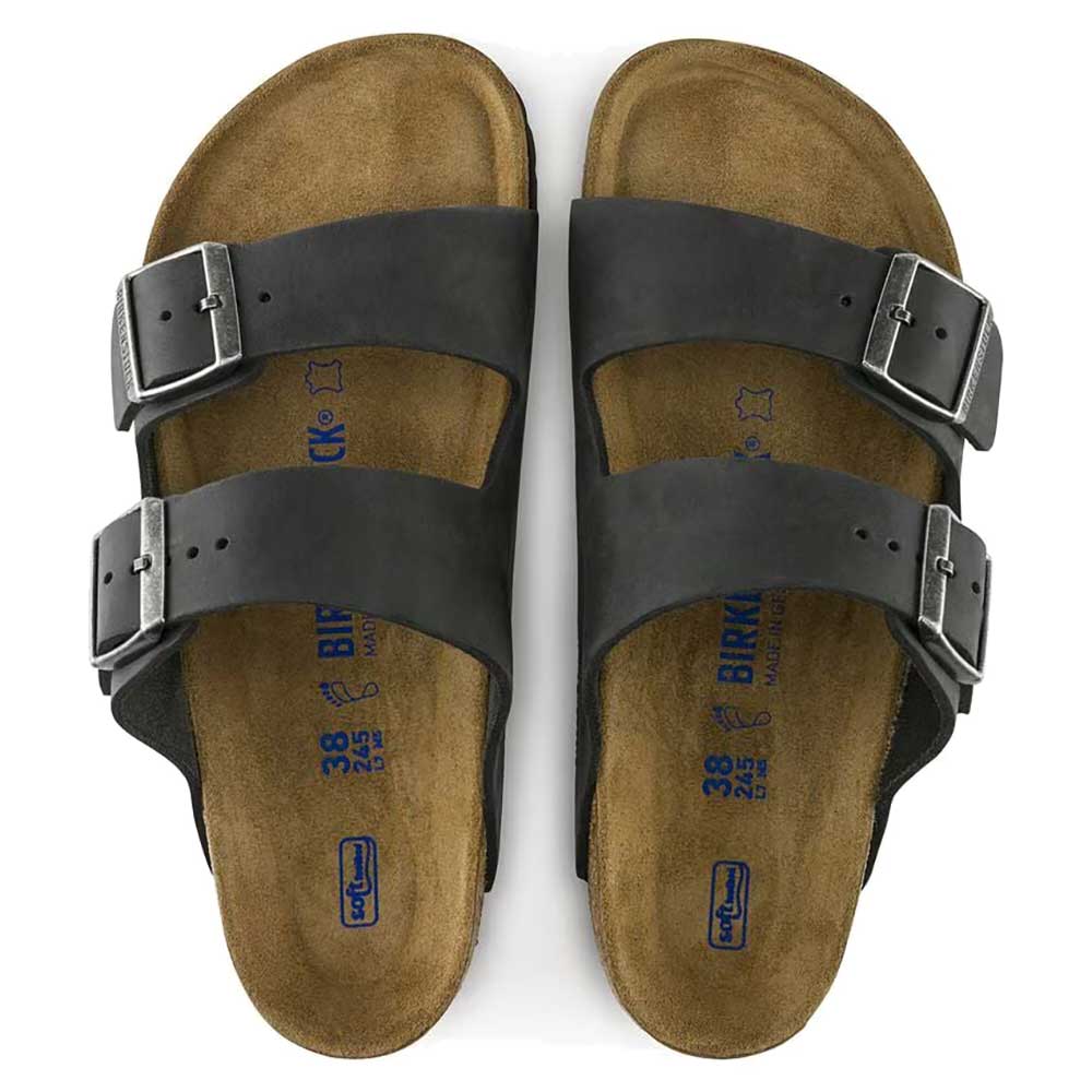 Arizona SFB Oiled Leather Sandal - Black - Medium/Narrow