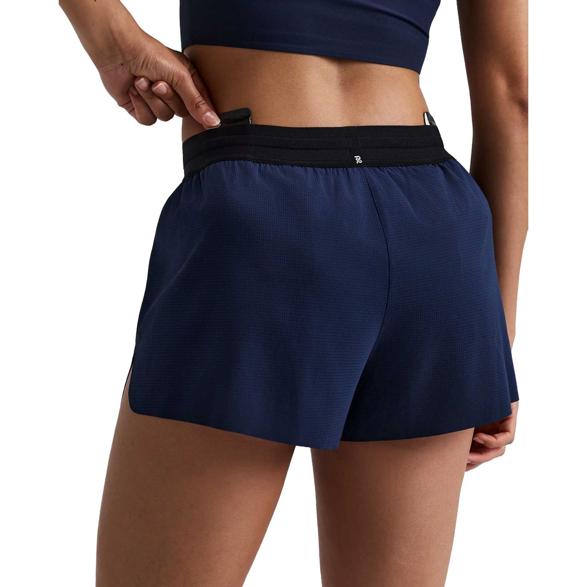 Women's Racing Coolgrid Split Short - New York Navy