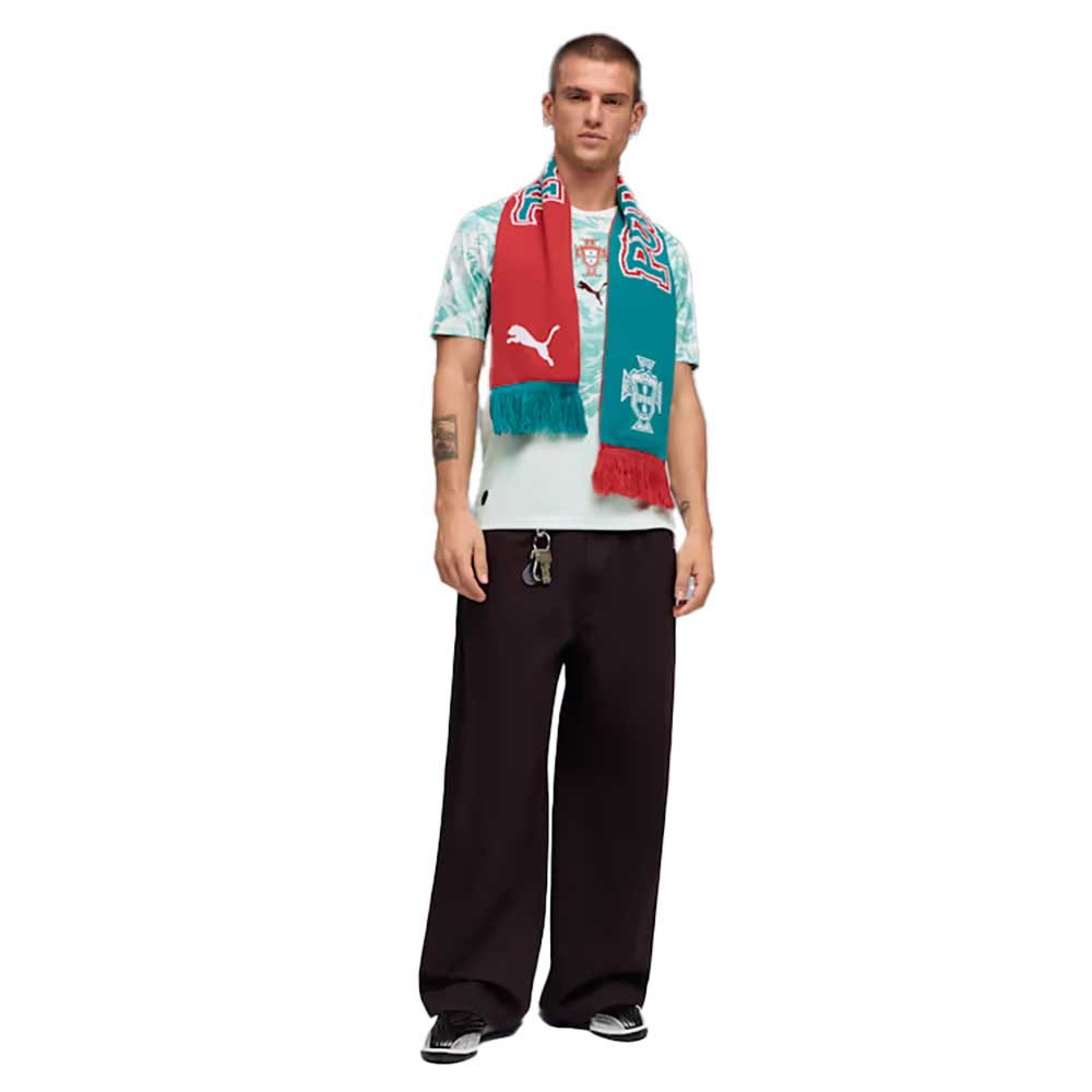Men's FPF Replica Away Jersey - Puma White/Green Lagoon