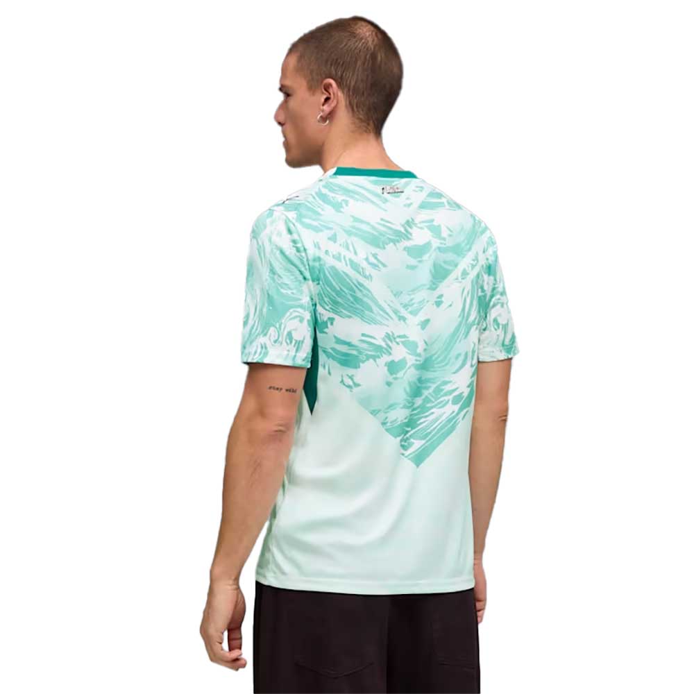 Men's FPF Replica Away Jersey - Puma White/Green Lagoon