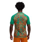 FIF Warm Up Jersey - Sport Green/Chocolate Brown