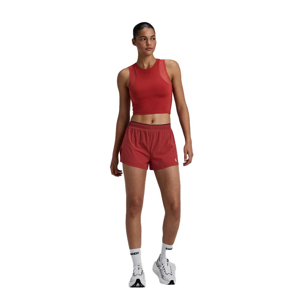 Women's Stamina Lyra Race Crop - Rusted Apricot