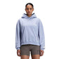 Chroma Wash Cropped Hoodie - Steel Horizon Chroma Wash