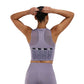 Women's Stamina Lyra Race Crop - Violet Fog
