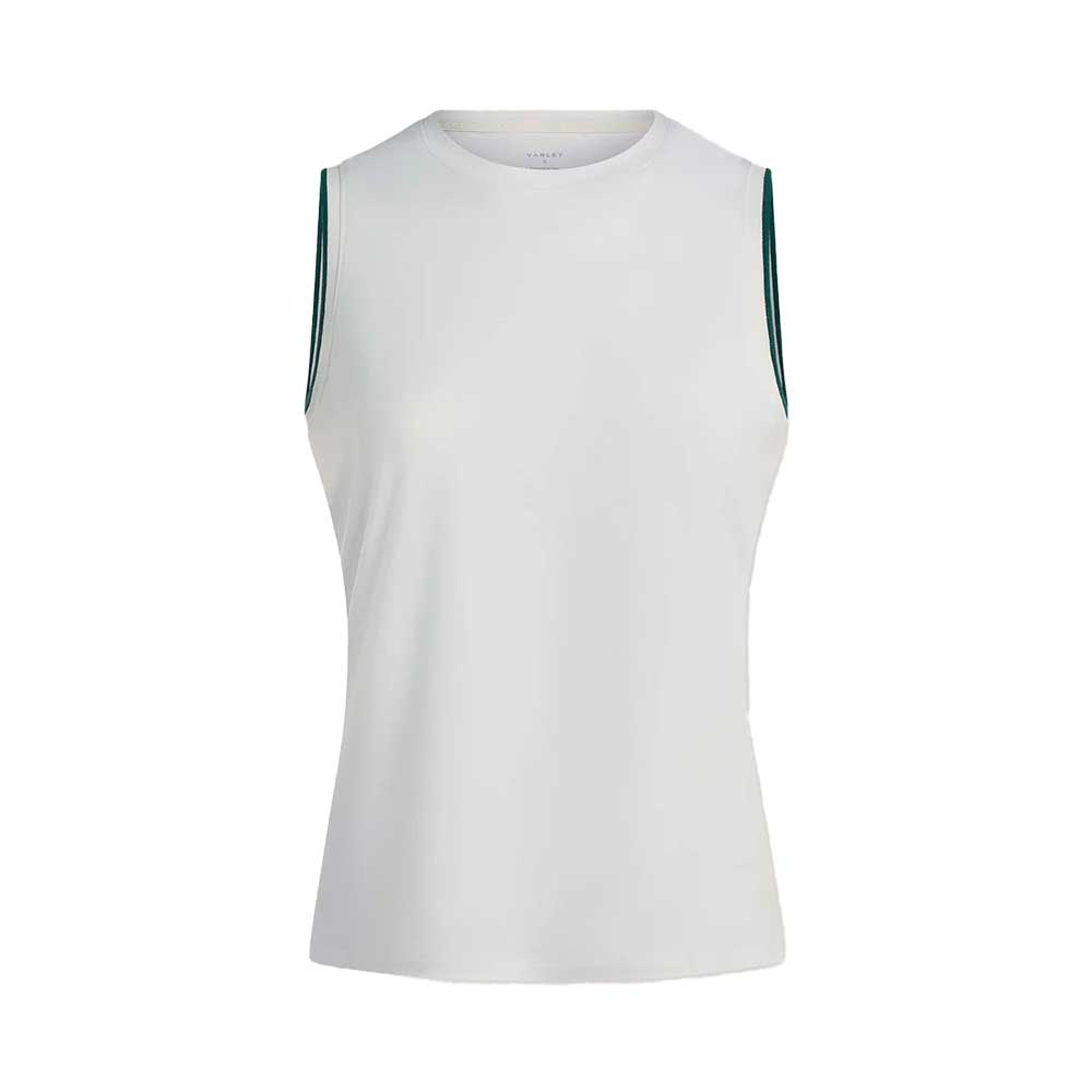 Women's Arton Performance Tank - White/Forest