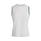 Women's Arton Performance Tank - White/Forest