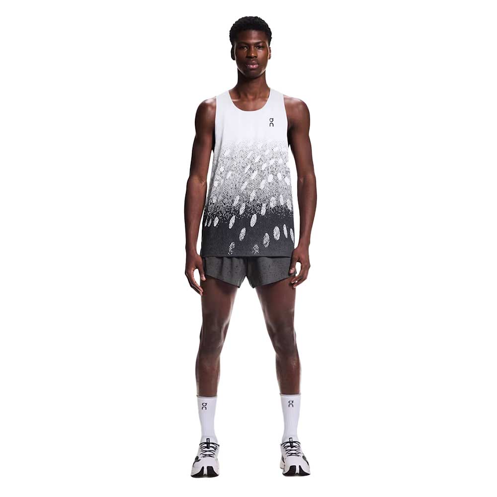 Men's Zero Singlet - White/Iron