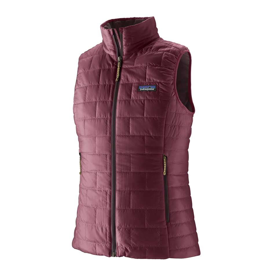 Women's Nano Puff Vest - Berry Fig