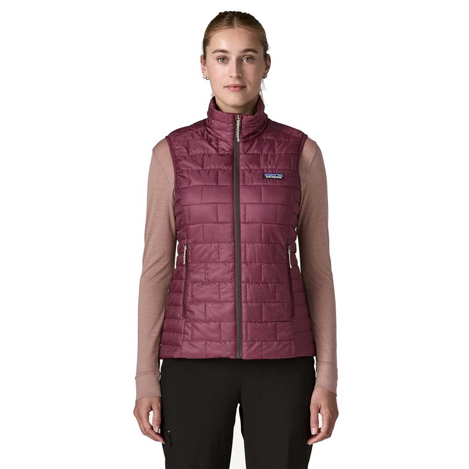 Women's Nano Puff Vest - Berry Fig