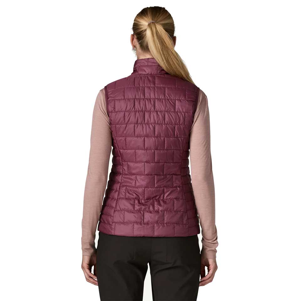 Women's Nano Puff Vest - Berry Fig