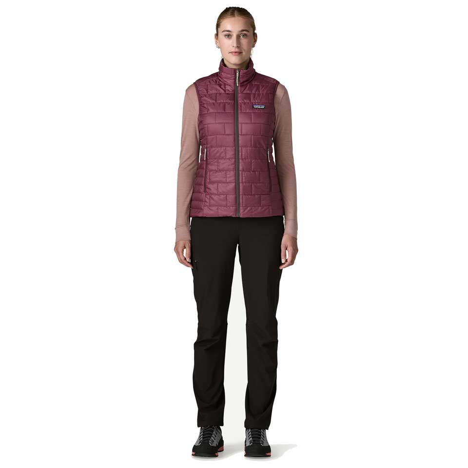 Women's Nano Puff Vest - Berry Fig
