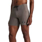 Men's Striped Cadence Quarter Tights - Concrete Taupe/Cocoa Stripe