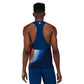 Men's Lightweight Drift Graphene Racing Singlet - Rusted Apricop/Ink Blue Multi Print