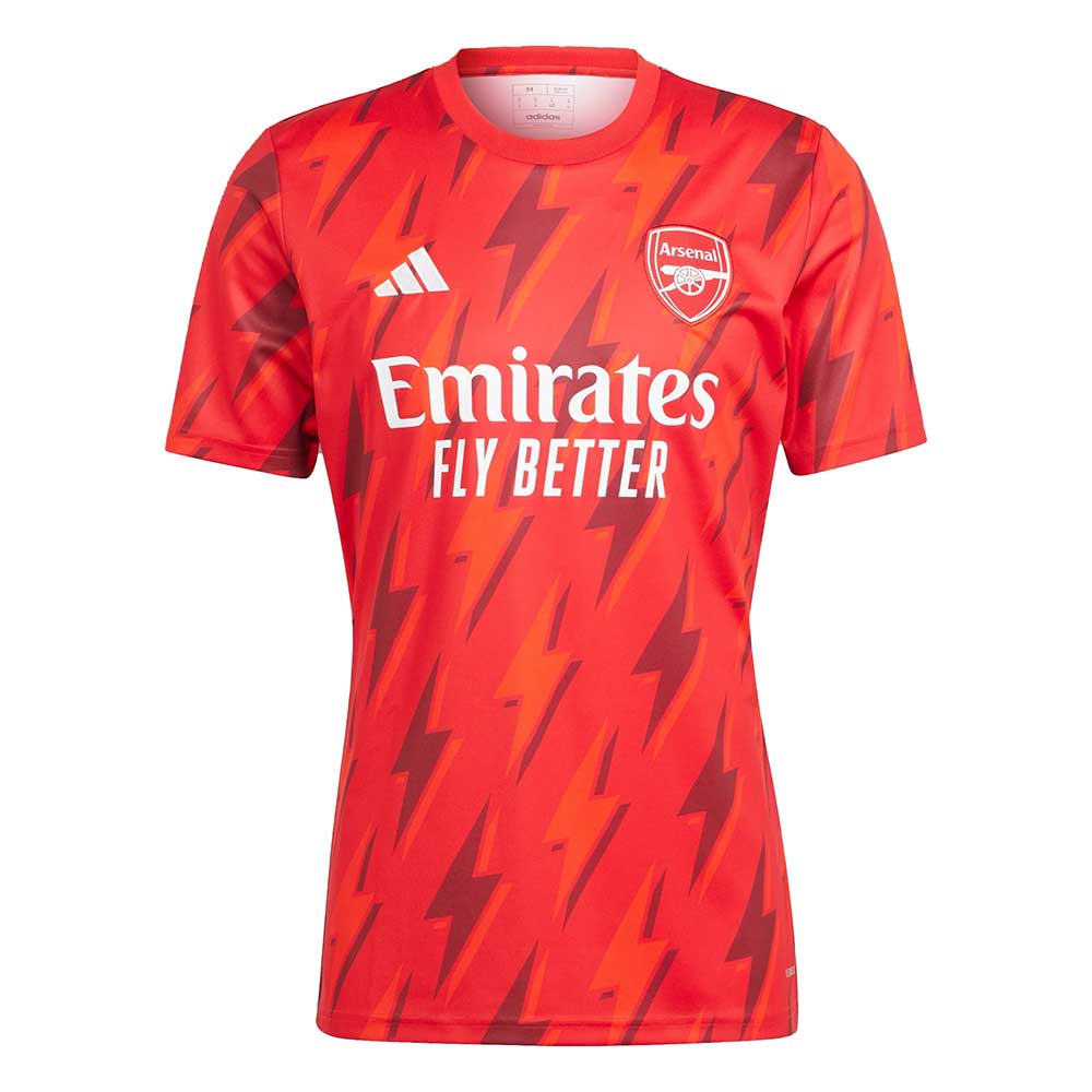 Men's Arsenal FC Pre-Match Jersey - Better Scarlet