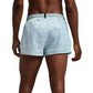 Men's Split Shorts - Uneven Horizontal Gradient Lagoon/Mist