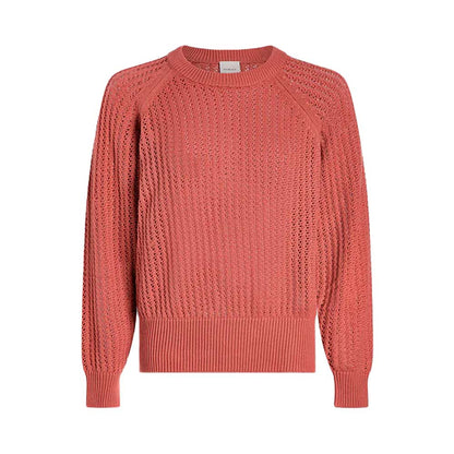 Women's Clay Knit Sweater - Mineral Red