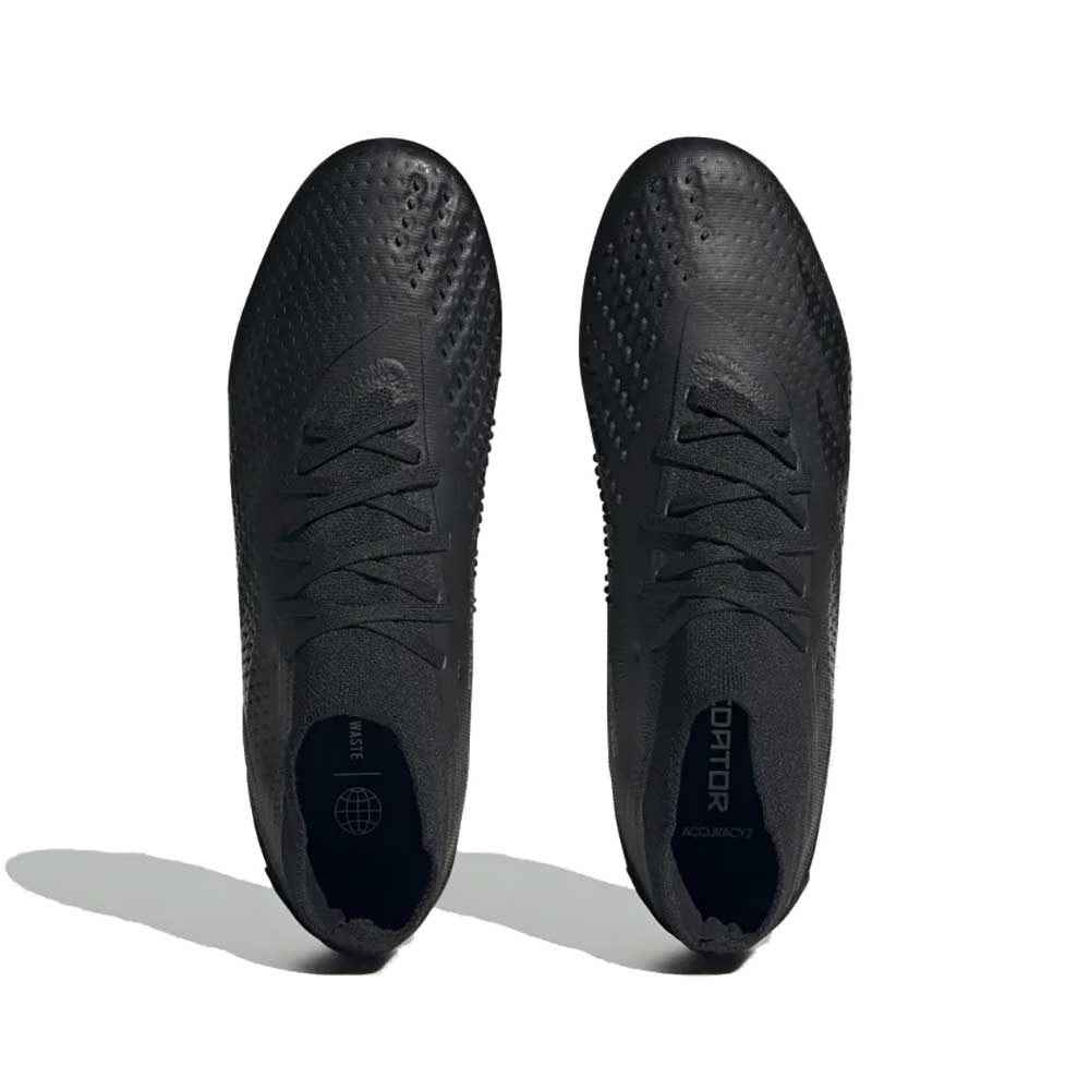 Unisex Predator Accuracy.2 FG Soccer Shoes - Core black, Core black, Cloud White - Regular (D)