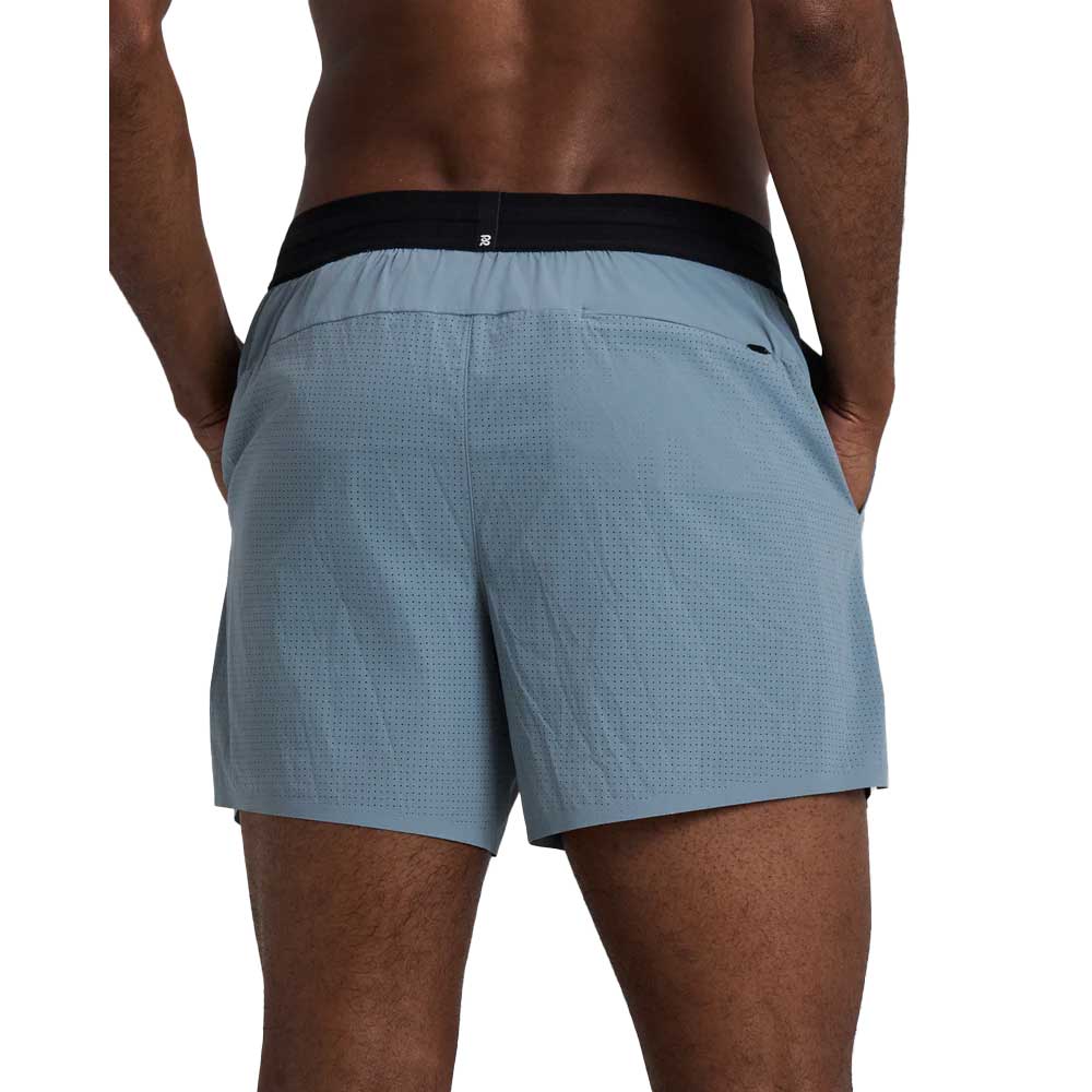 Men's Vento 5" Training Short - Tranquil Blue/Black Liner