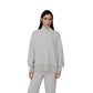 Women's Barker High Neck Sweat - Light Grey Marl