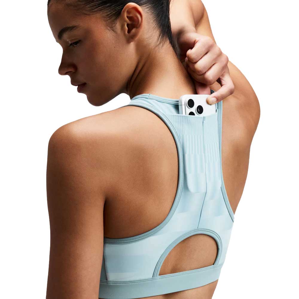 Women's Vanisher Reverso Scoop Neck Run Bra - Lagoon/Mist