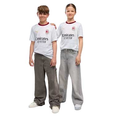 JR ACM Away Jersey Replica - Puma White/Victory Gold