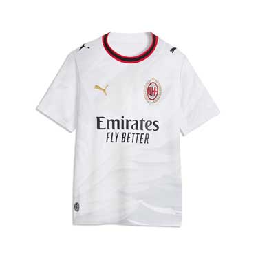 JR ACM Away Jersey Replica - Puma White/Victory Gold