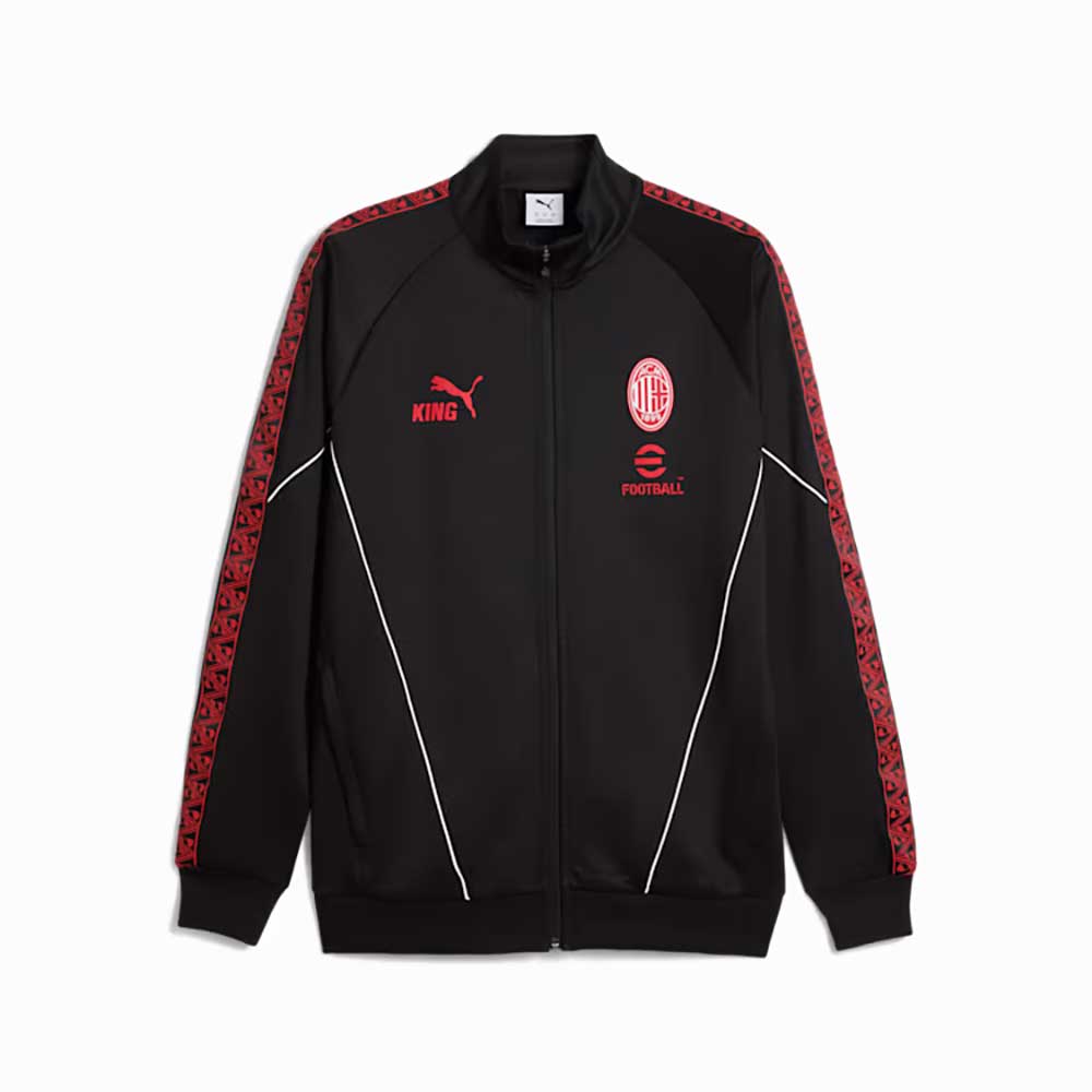 AC Milan KING Anthem Jacket - Puma Black/For All Time Red