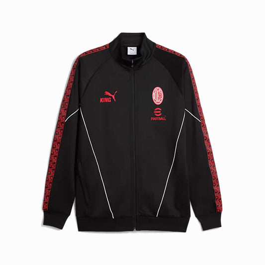 AC Milan KING Anthem Jacket - Puma Black/For All Time Red