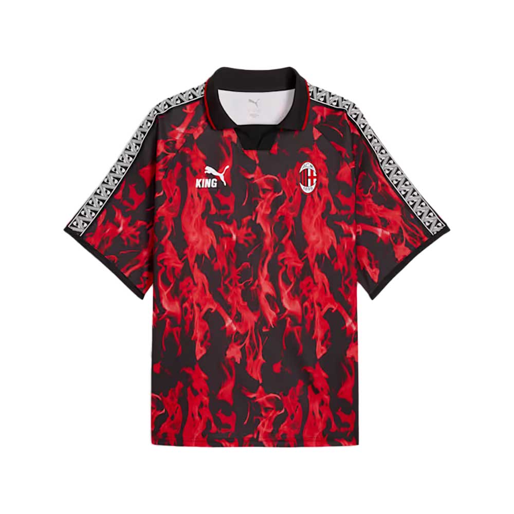 Men's ACM King Retro Jersey - For all Time Red/Puma Black