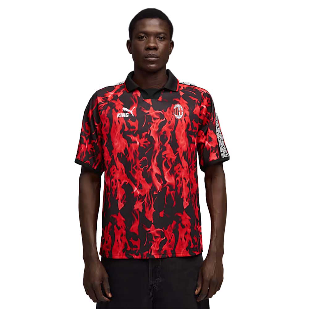 Men's ACM King Retro Jersey - For all Time Red/Puma Black