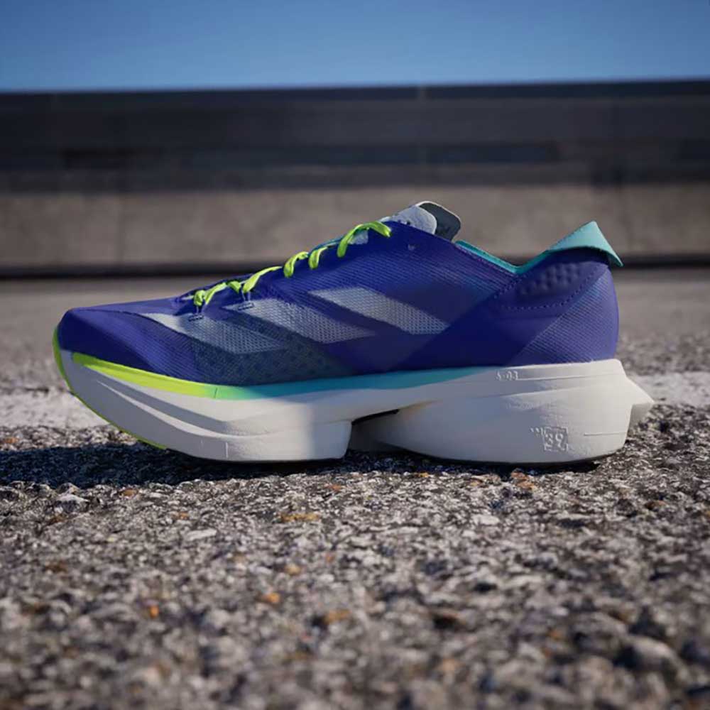 Adizero Adios Pro Running Shoe Cobalt Blue/Zero Metalic/Lucid Lemon Regular (D)