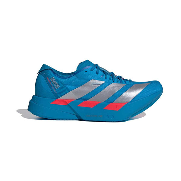 Men's Adizero Adios Pro 4 Running Shoe - Solar Blue/Silver